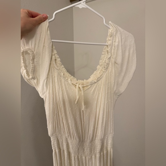 Promesa Cream/Ivory Boho Maxi Dress - Picture 7 of 9